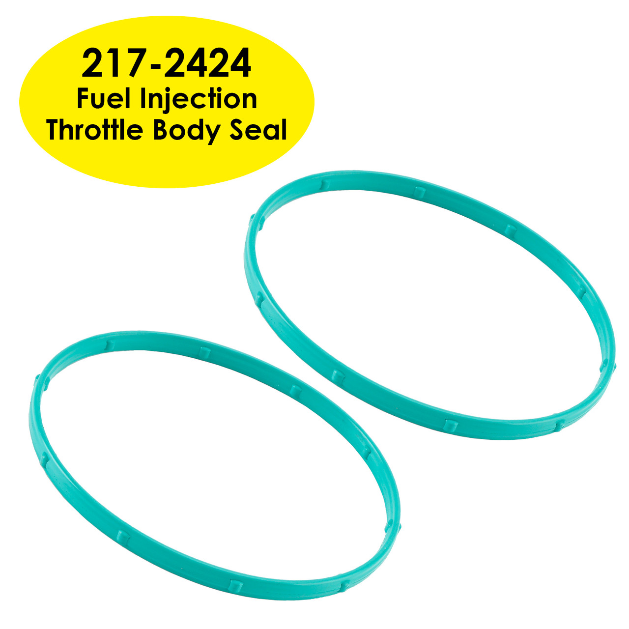 2PCS 217-2424 Fuel Injection Throttle Body Seal Gasket for GM Truck & TBSS