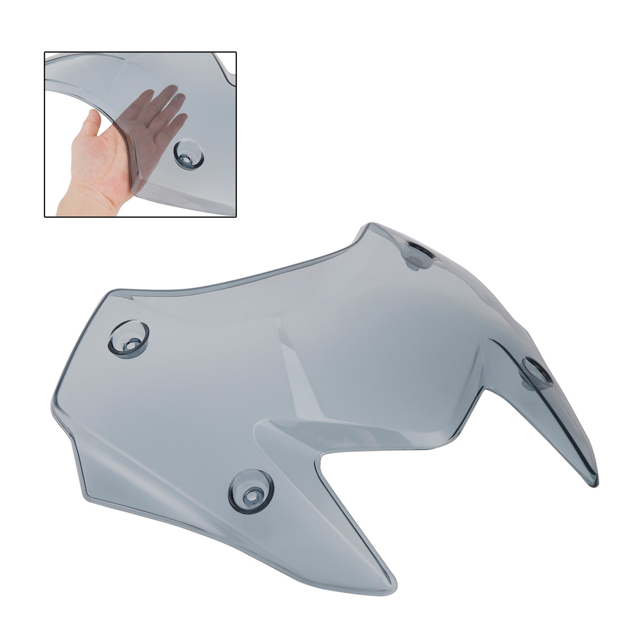 2022-2024 YAMAHA T-MAX 560 Windshield WindScreen+Bracket Gray Generic