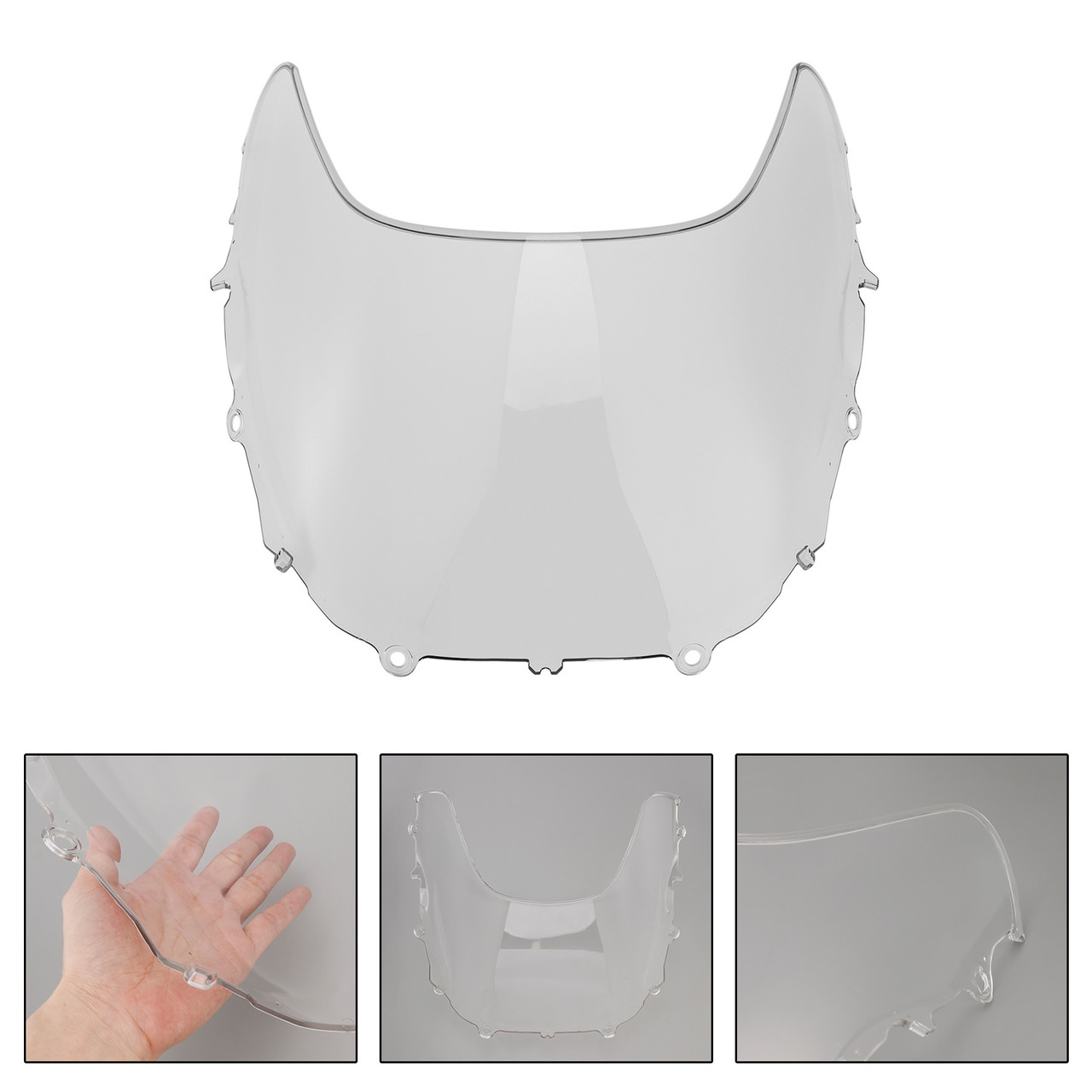 2024-2025 YAMAHA XSR900 GP Windshield WindScreen + Bracket CLear Generic