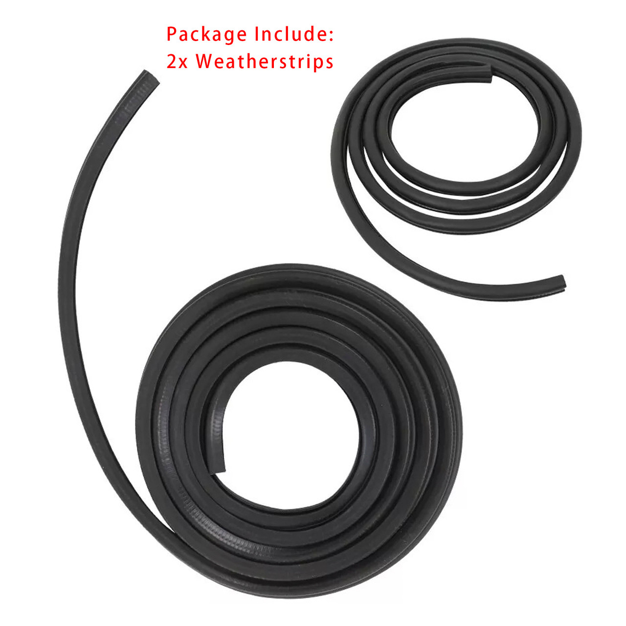 Chevy C/K 1500 2500 3500 Tahoe 2x Front Door Weatherstrip Seal Kit Generic