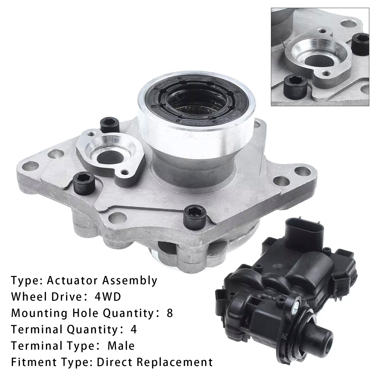 2002-2004 Bravada 4WD Front Axle Disconnect Actuator Assembly 12471629 Generic
