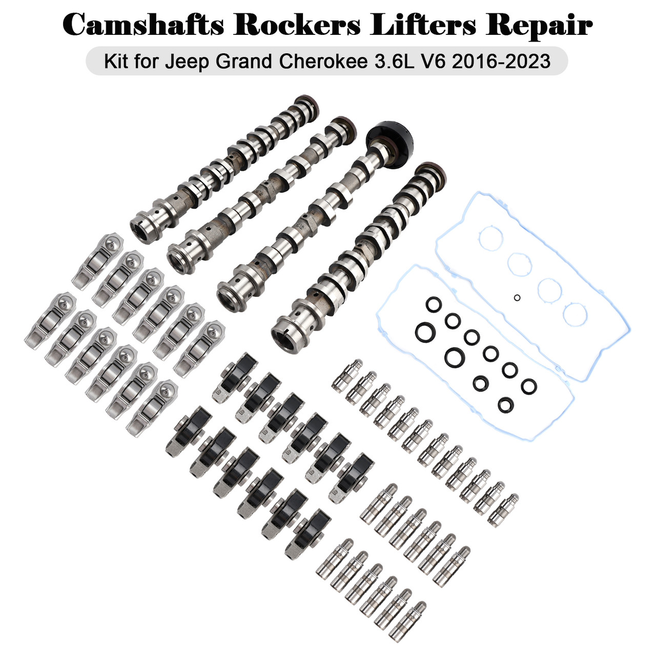 2016-2023 Jeep Grand Cherokee 3.6L V6 Camshafts Rockers Lifters Repair Kit