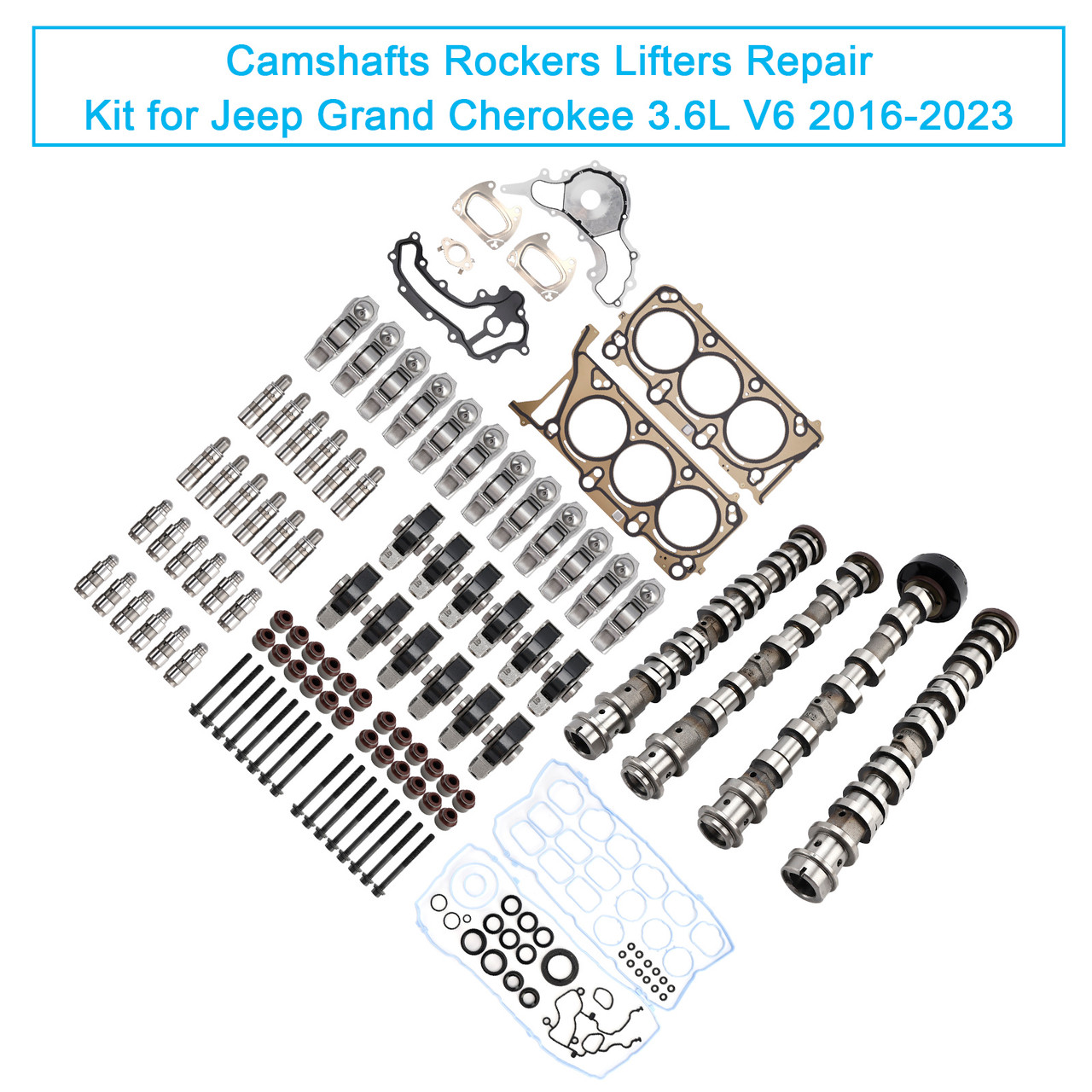 2017-2023 Chrysler Pacifica 3.6L V6 Camshafts Rockers Lifters Repair Kit Generic