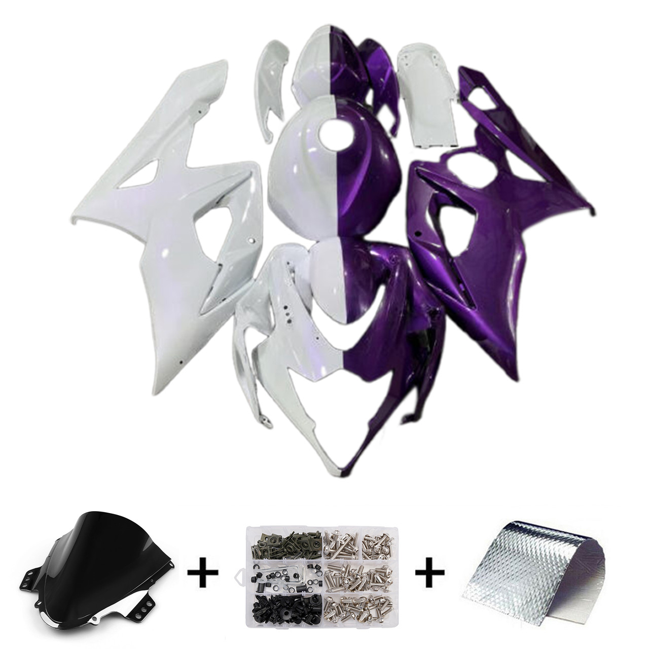 2005-2006 Suzuki GSXR1000 K5 Fairing Kit Bodywork Plastic ABS Generic#200
