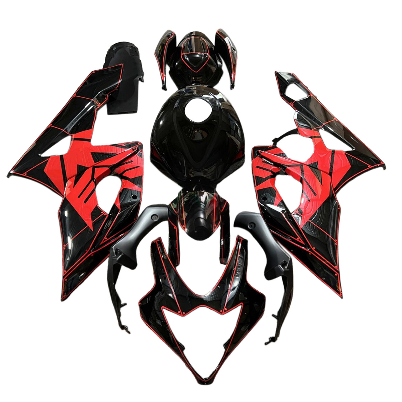2005-2006 Suzuki GSXR1000 K5 Fairing Kit Bodywork Plastic ABS Generic#207