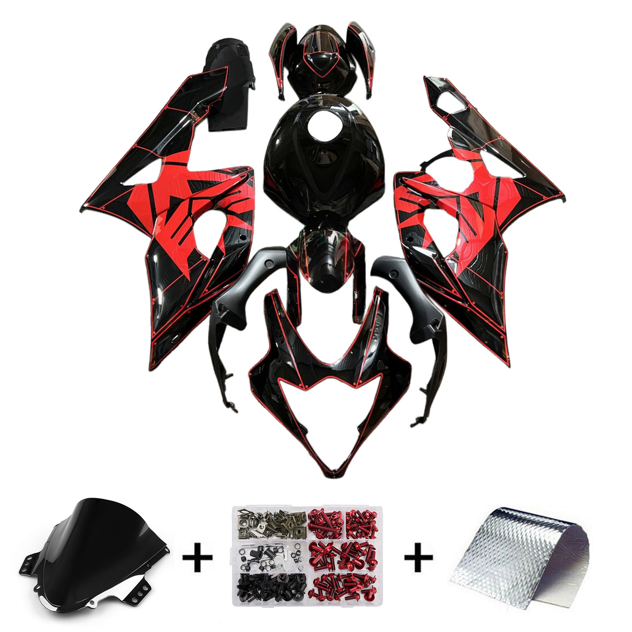 2005-2006 Suzuki GSXR1000 K5 Fairing Kit Bodywork Plastic ABS Generic#207