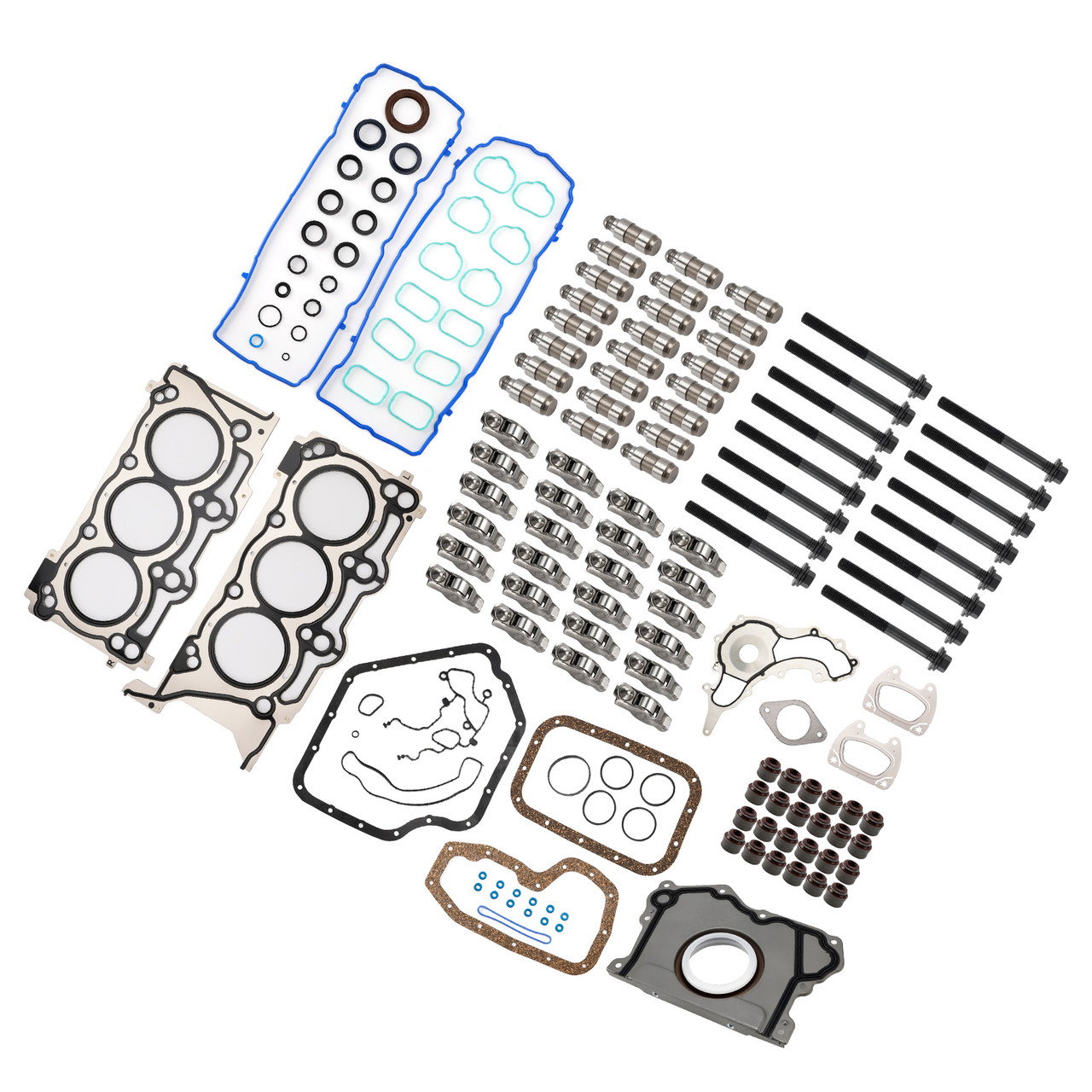 2012-2016 Jeep 3.6L Rocker Arm Lifter Kit w/Head Gasket 5184296AH Generic