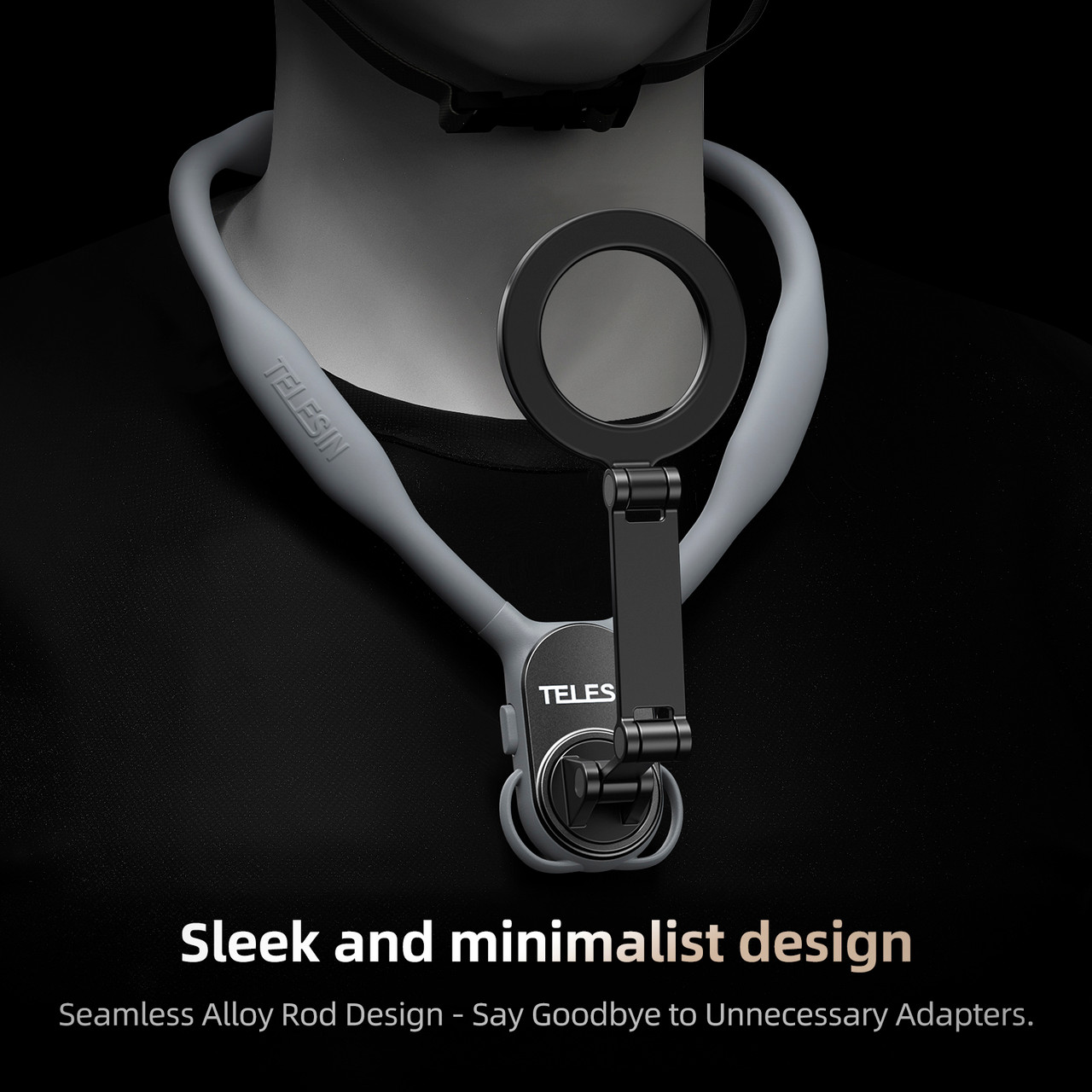 Magsafe Mobile Phone Magnetic Neck Halter Bracket Quick Release Shock Absorption Blue Magsafe Mobile Phone Magnetic Neck Halter Bracket Quick Release Shock Absorption Blue