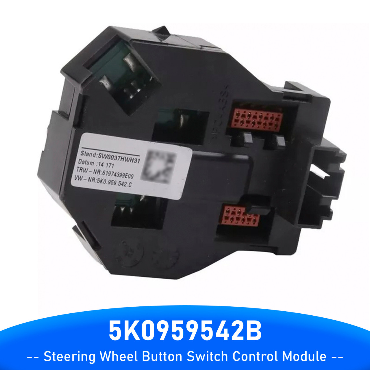 VW Golf Jetta Tiguan Steering Wheel Button Switch Control Module