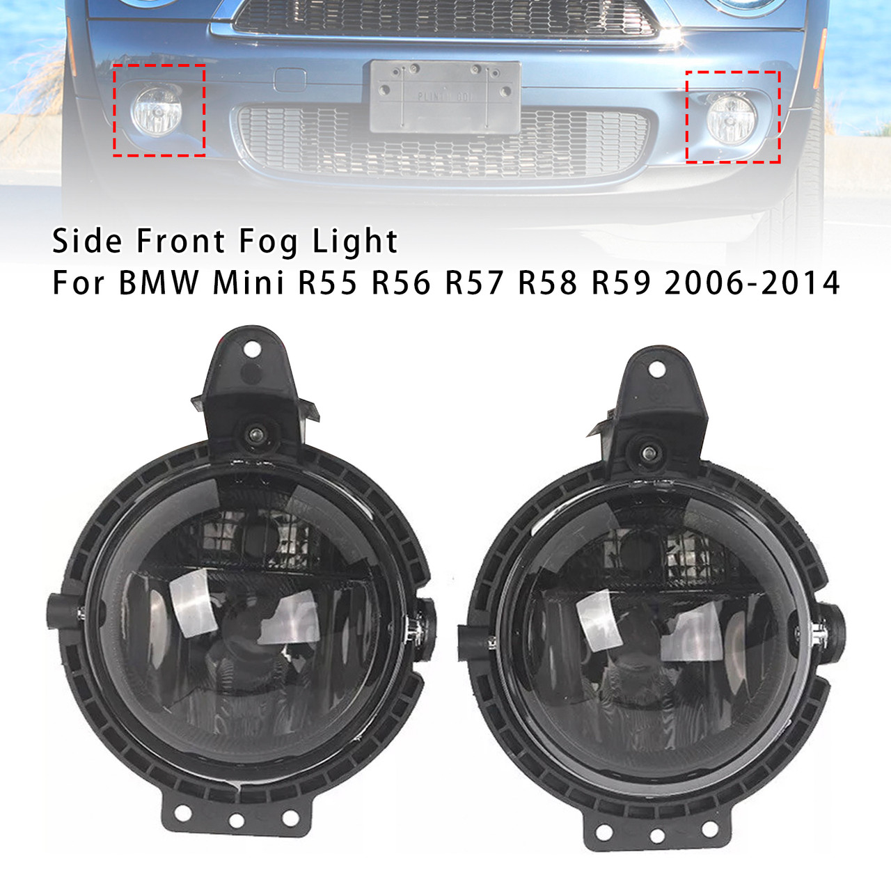 2011-2012 BMW Mini Countryman one Pair Front Fog Light without
