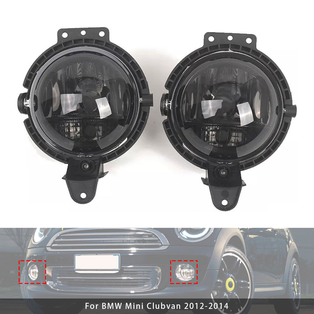 2011-2012 BMW Mini Countryman one Pair Front Fog Light without