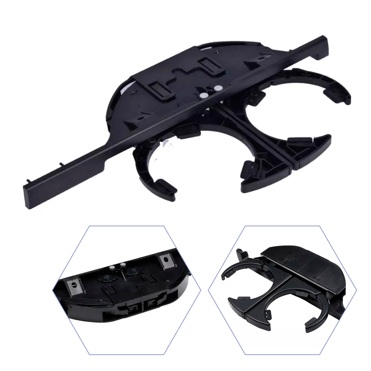 1996-2002 BMW E39 520i/525TDS/523d/530d Front Center Console Drink Cup Holder 51168190206 Generic