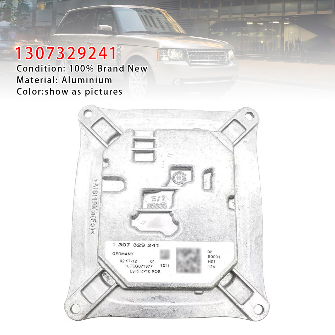 2010-2012 Land Rover Range Sport L322 Headlight Module Adaptive