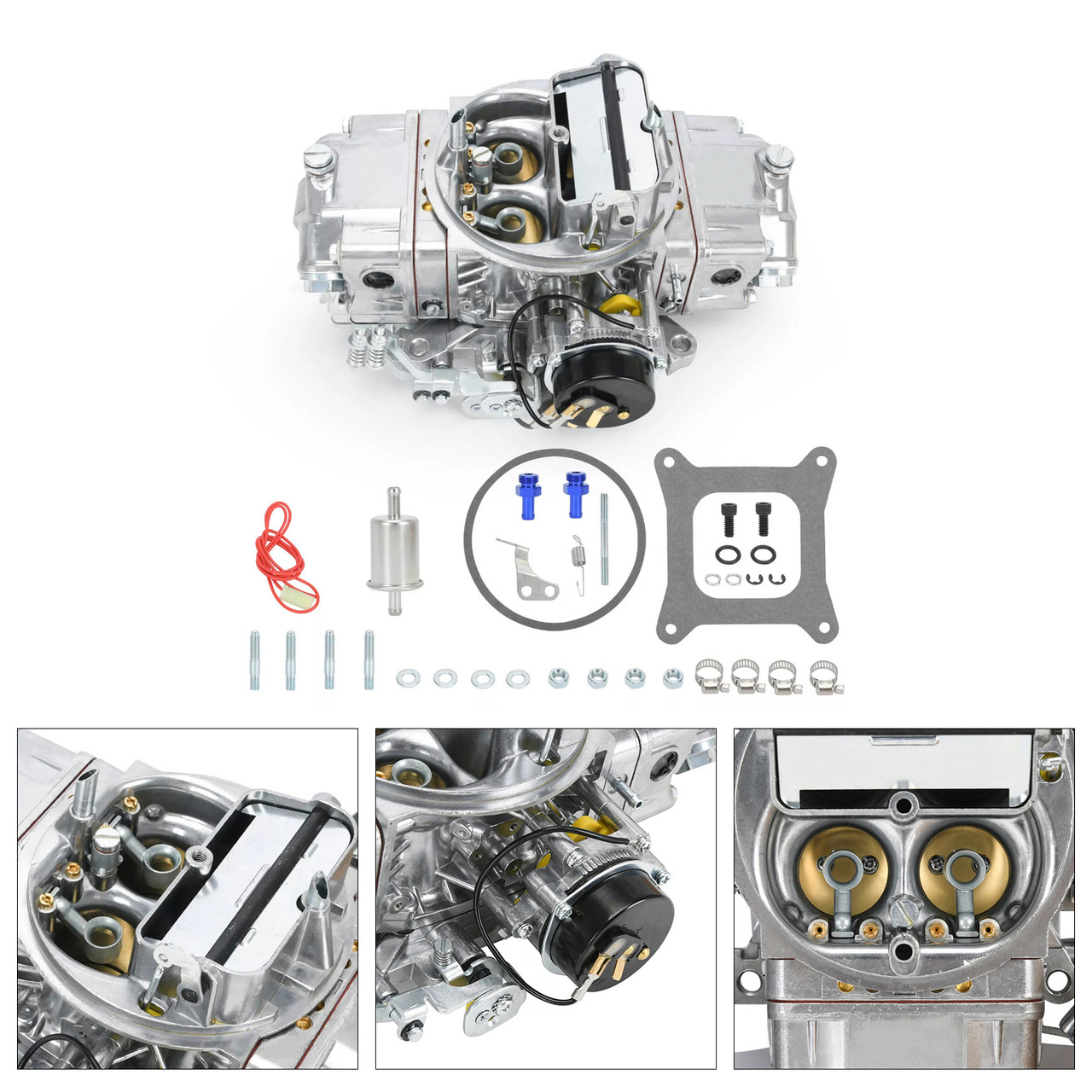BR-67213 Carburetor 4 Barrel 750 CFM Double Pumper Carb E-Choke