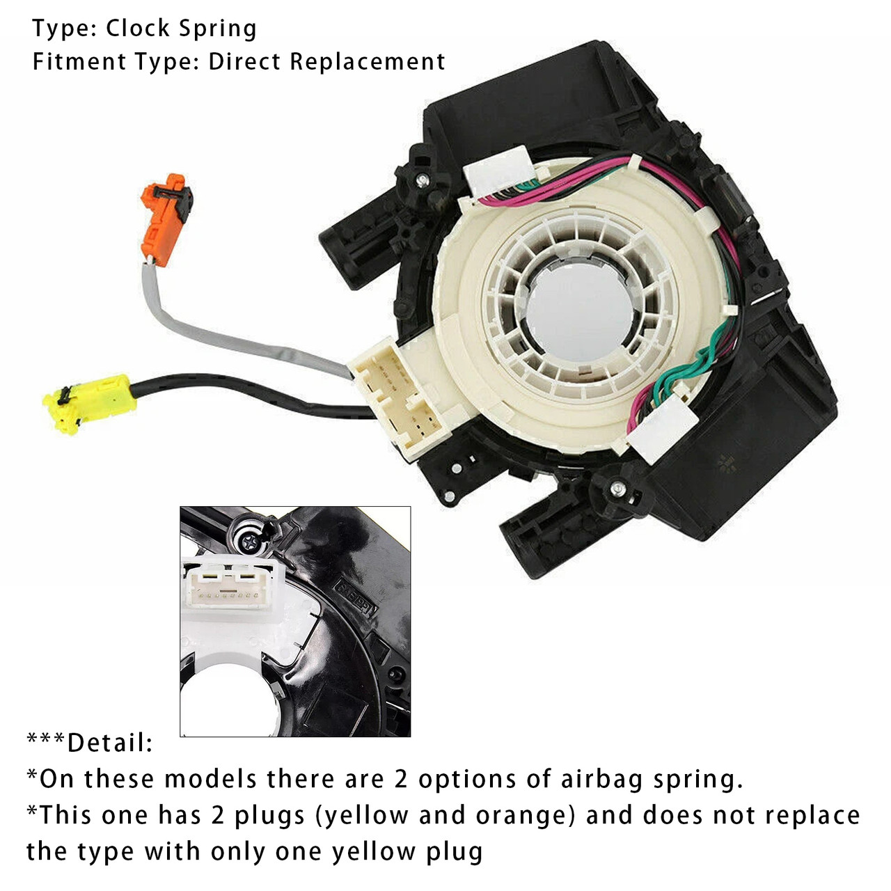2005-2013 Nissan Qashqai Pathfinder Murano 350Z 370Z Clock Spring