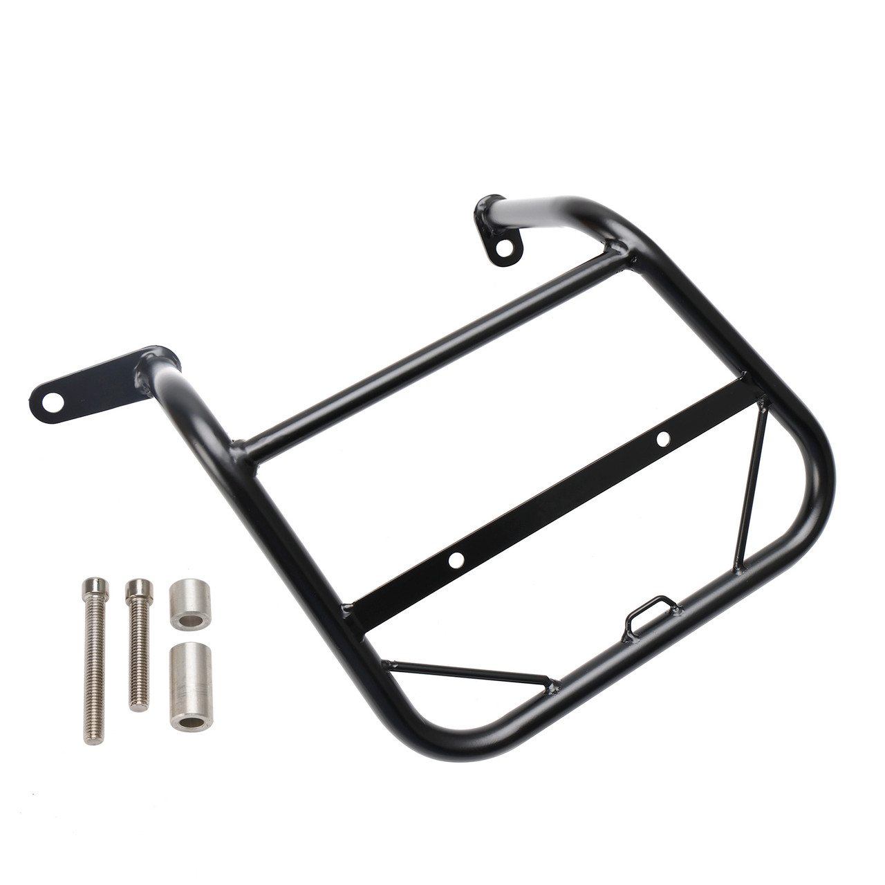 2021-2023 HONDA CRF250L JP Ver. Saddle Bag Mounting Bracket Luggage Rack Left Side bag Holder Black Generic 2021-2023 HONDA CRF250L JP Ver. Saddle Bag Mounting Bracket Luggage Rack Left Side bag Holder Black Generic