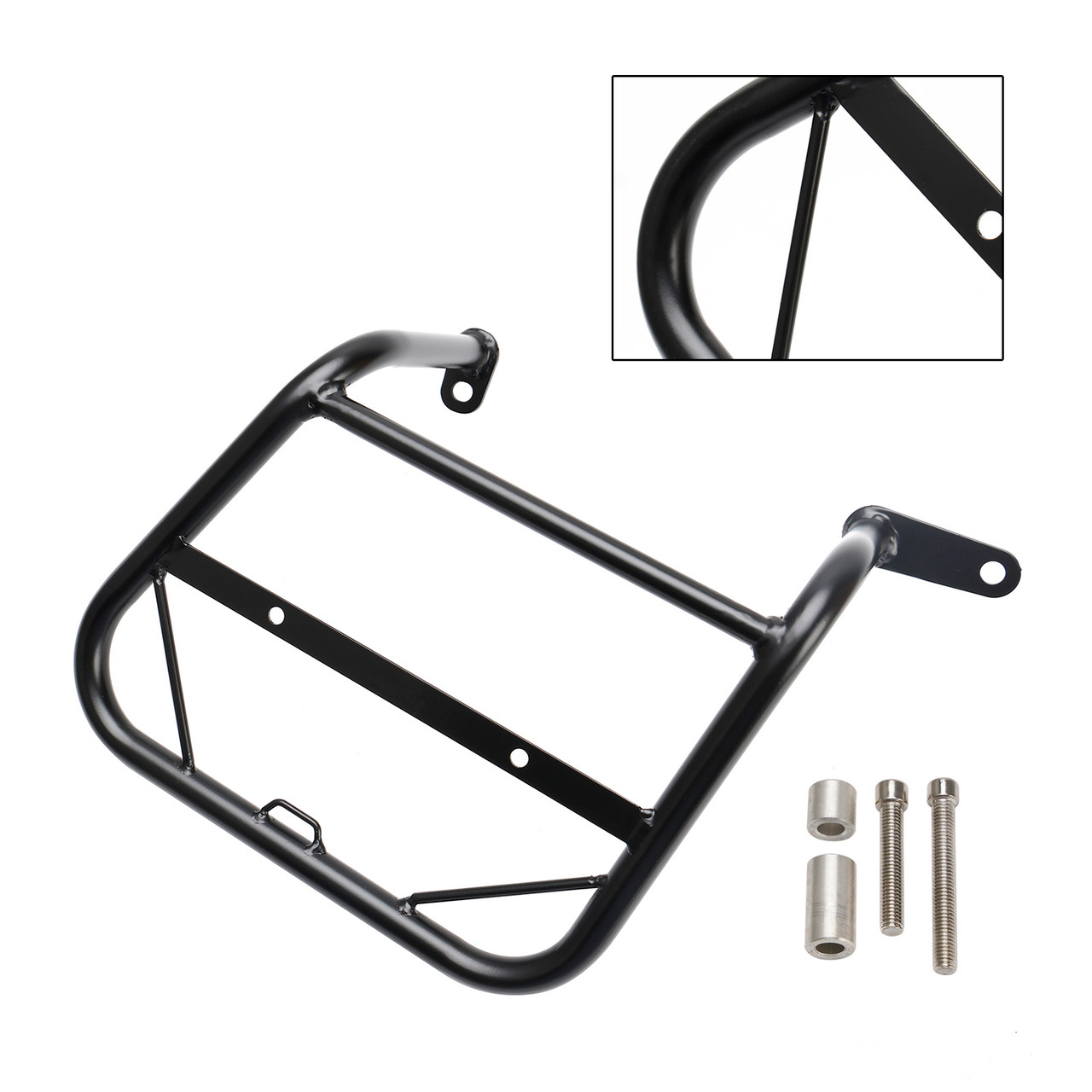 2021-2023 HONDA CRF250L JP Ver. Saddle Bag Mounting Bracket Luggage Rack Right Side bag Holder Black Generic 2021-2023 HONDA CRF250L JP Ver. Saddle Bag Mounting Bracket Luggage Rack Right Side bag Holder Black Generic