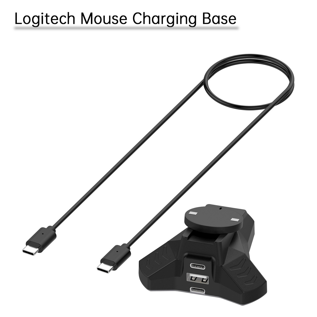 Wireless Mouse Charging Base Charger For Logitech Mouse G ProX Superlight 2/G Wireless Mouse Charging Base Charger For Logitech Mouse G ProX Superlight 2/G