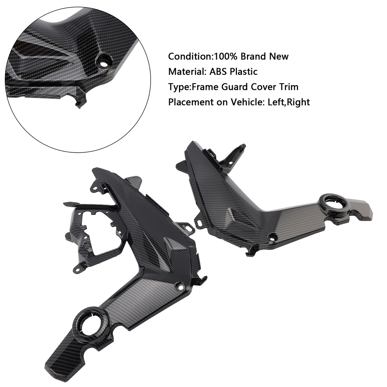 2024-2025 Triumph Daytona 660 Frame Guard Cover Generic