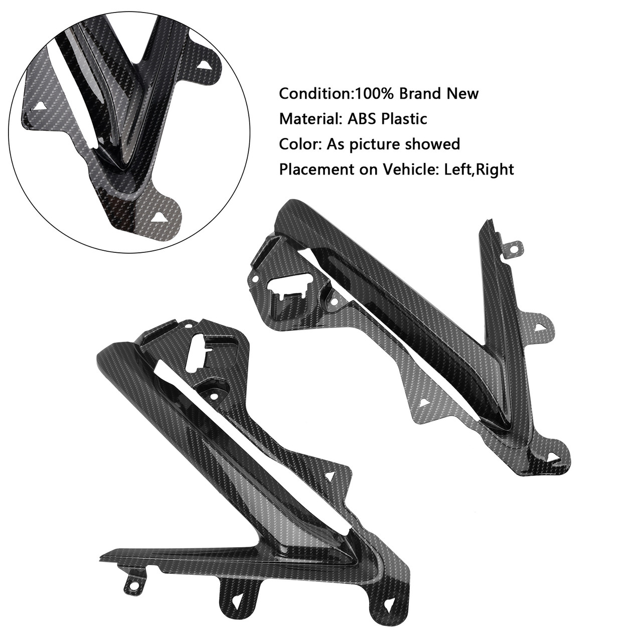 2024-2025 Triumph Daytona 660 Inner Side Cover Fairing Cowl Generic 2024-2025 Triumph Daytona 660 Inner Side Cover Fairing Cowl Generic