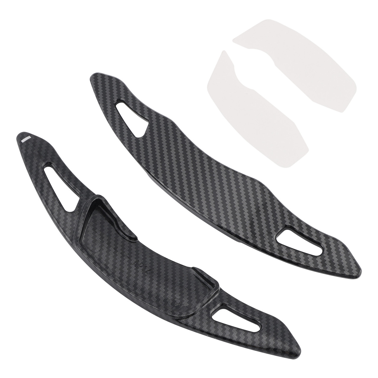 2012-2025 Toyota 86 Steering Wheel Paddle Shifter Extension Carbon Fiber Black Look Generic