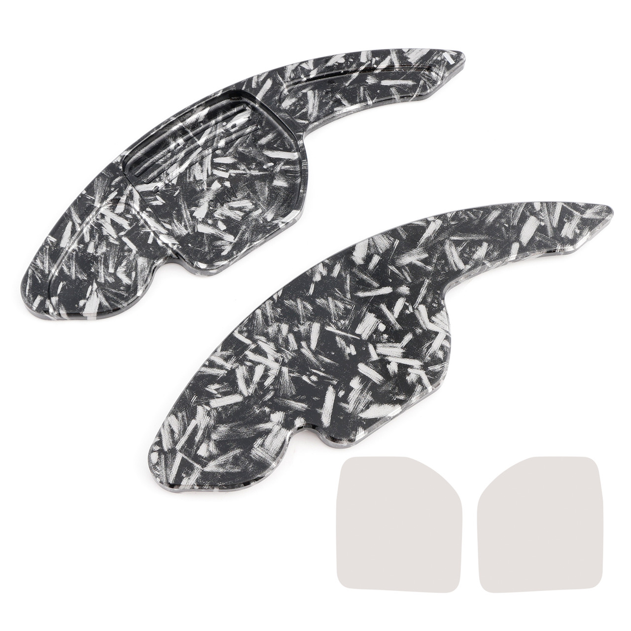 2008-2015 ?koda Superb Yeti OctaviaRS Steering Wheel Paddle Shifter Extension Black Forged Pattern Generic