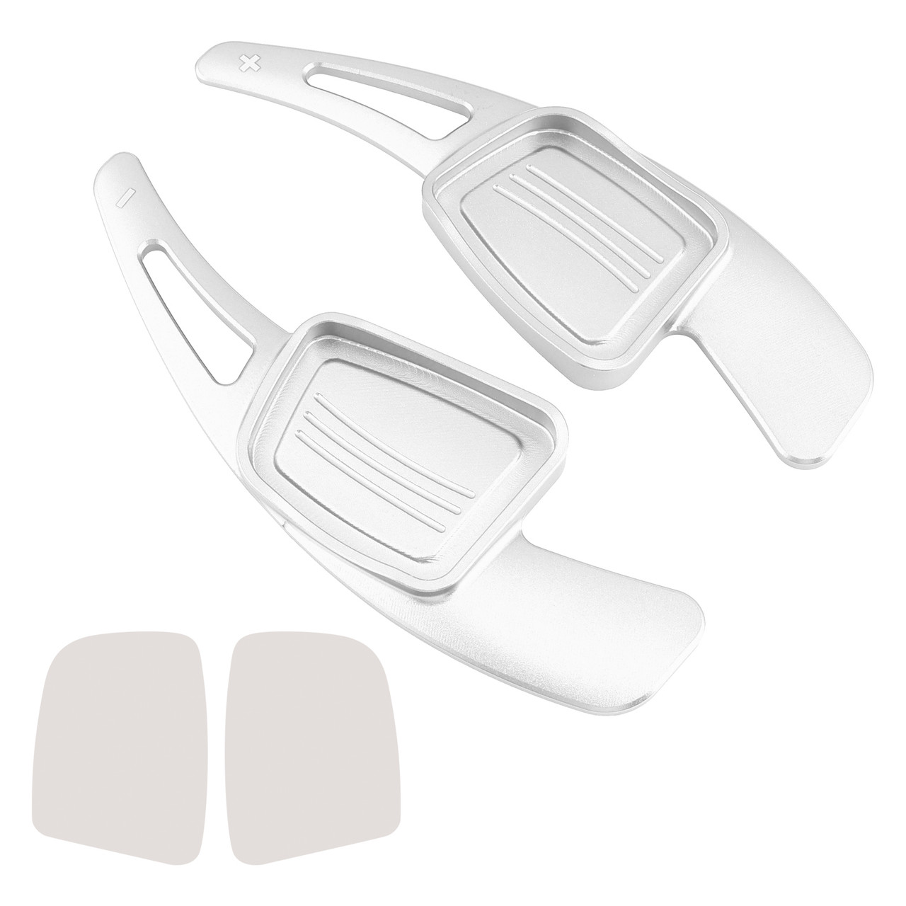 2016-2020 Audi A1 A3 A4 A5 A7 Steering Wheel Paddle Shifter Extension Aluminium Silver Generic