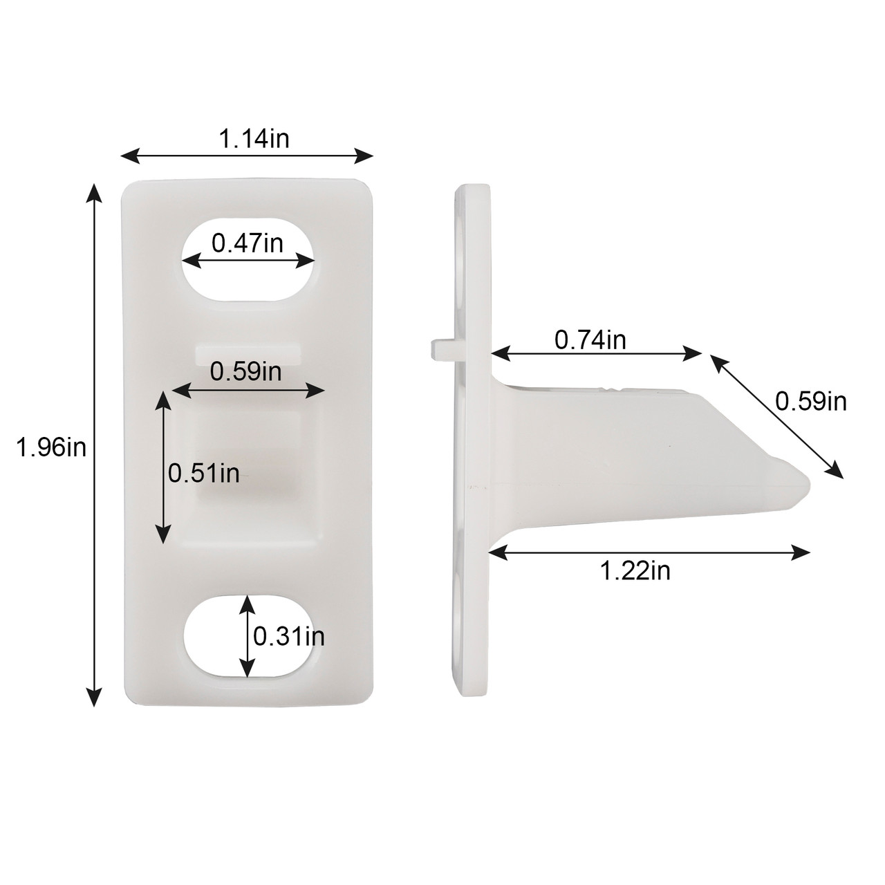 Washer Door Lock Strike WH01X20823 For GE Hotpoint Replace AP6004903 PS11736830