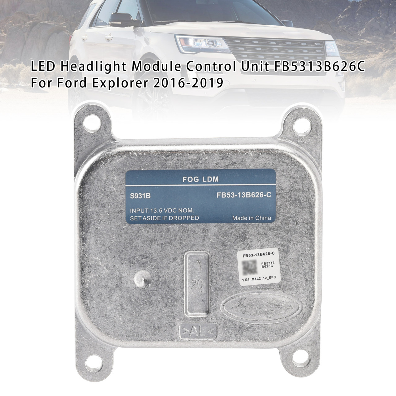 2016-2019 Ford Explorer LED Headlight Module Control Unit