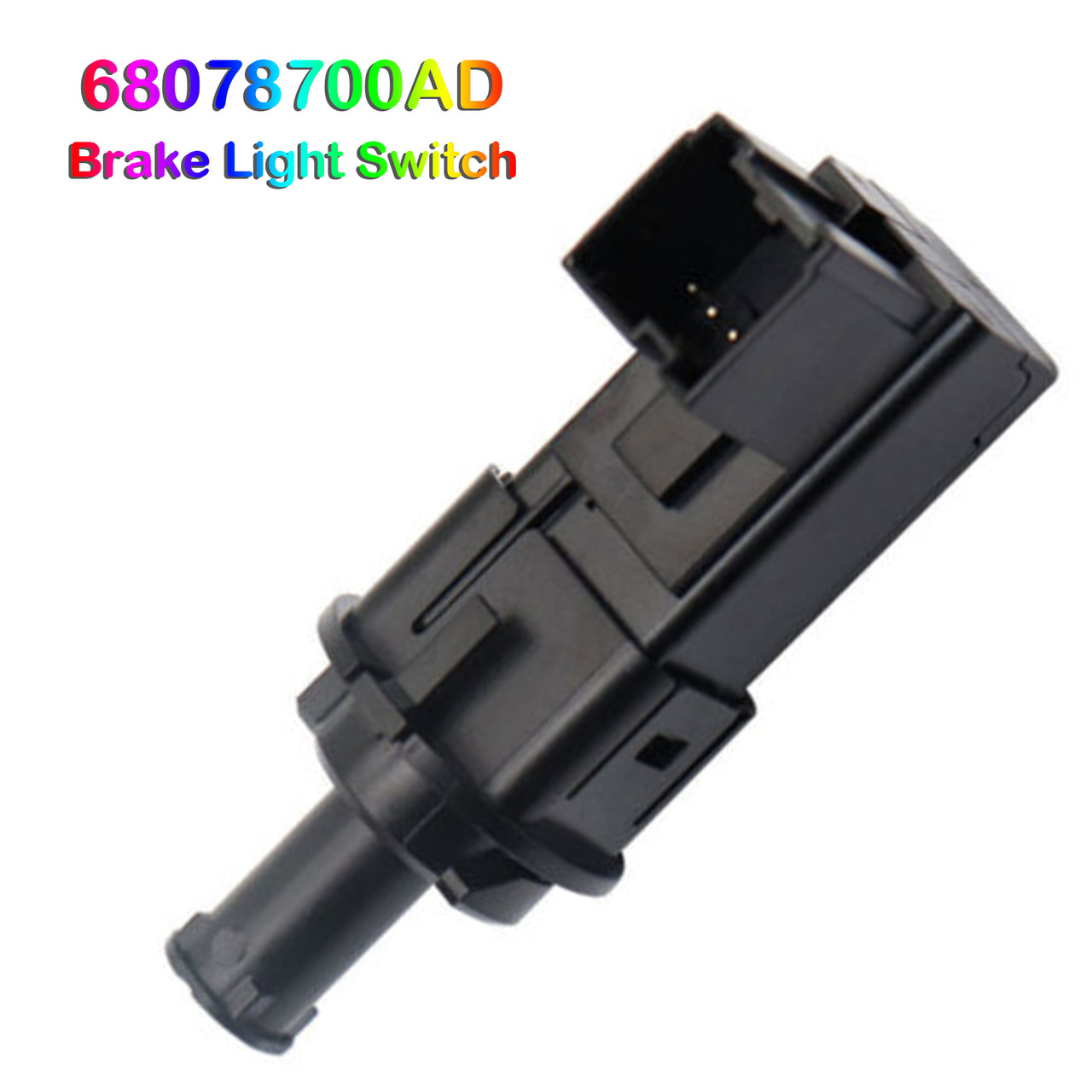 2013-2020 Ram 1500 with 3 Pins Brake Light Switch 68078700AD Generic