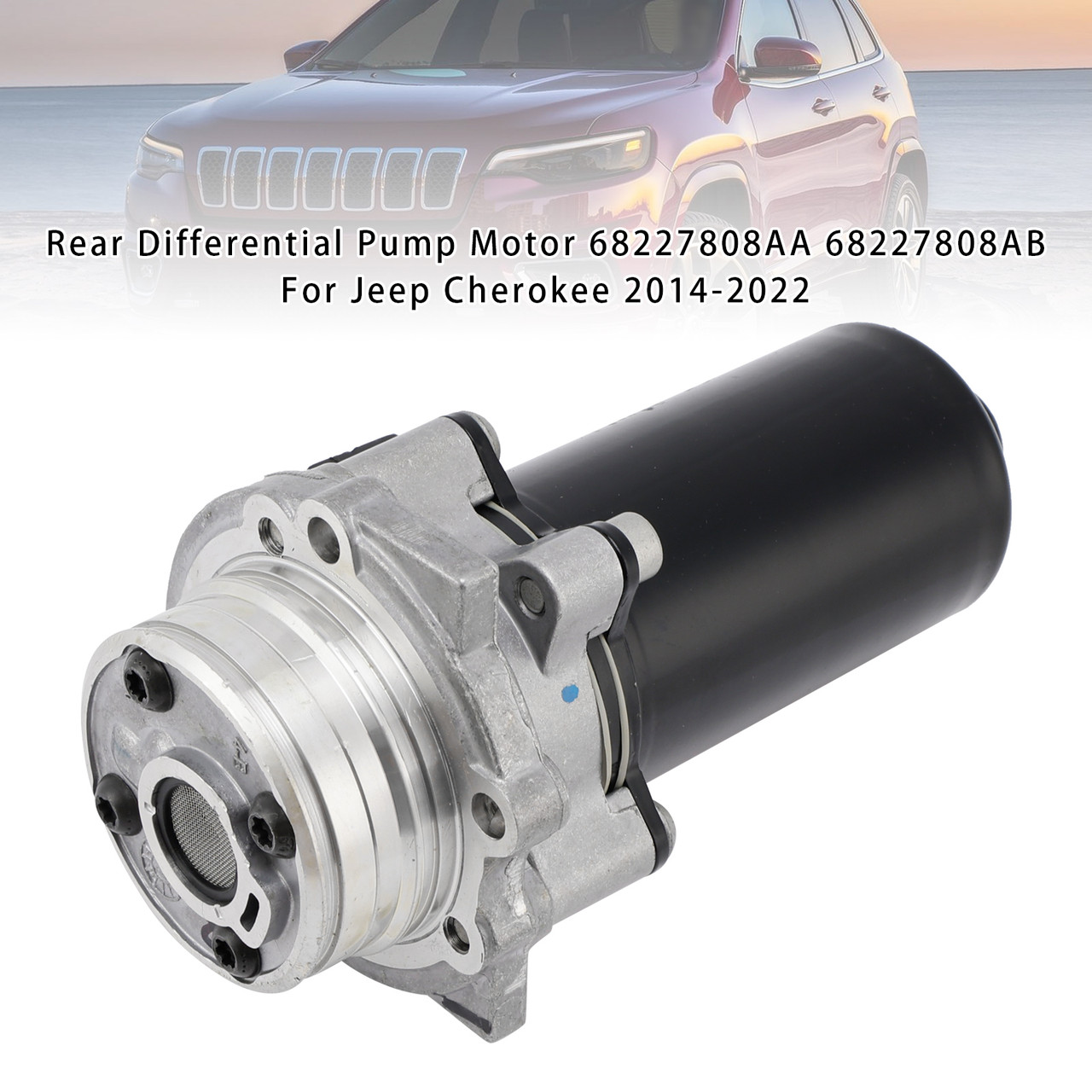 2014-2022 Jeep Cherokee Rear Differential Pump Motor 68227808AA