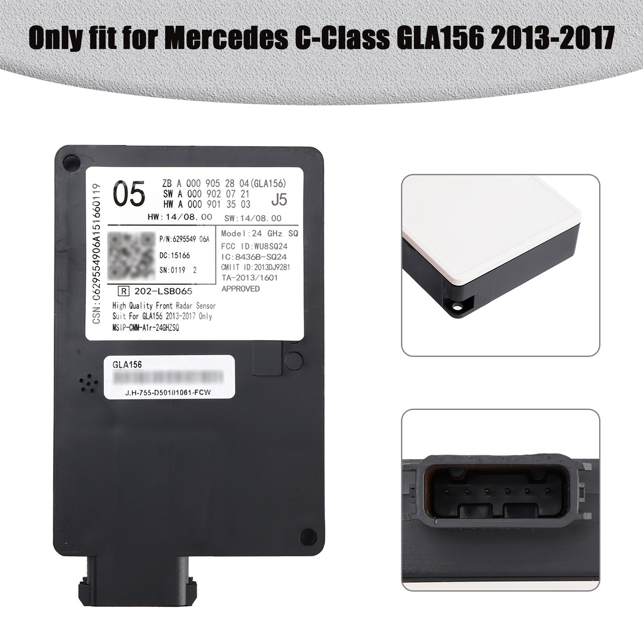 2013-2017 Mercedes C-Class GLA156 Front Radar Sensor Distronic