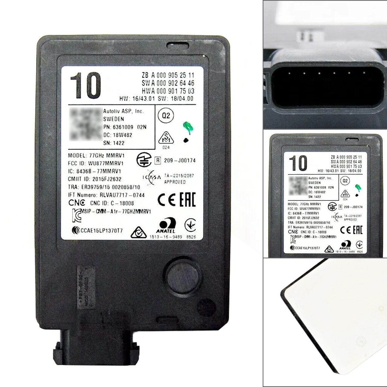 New Radar Sensor Distronic Control Unit A0009052511 For Mercedes C