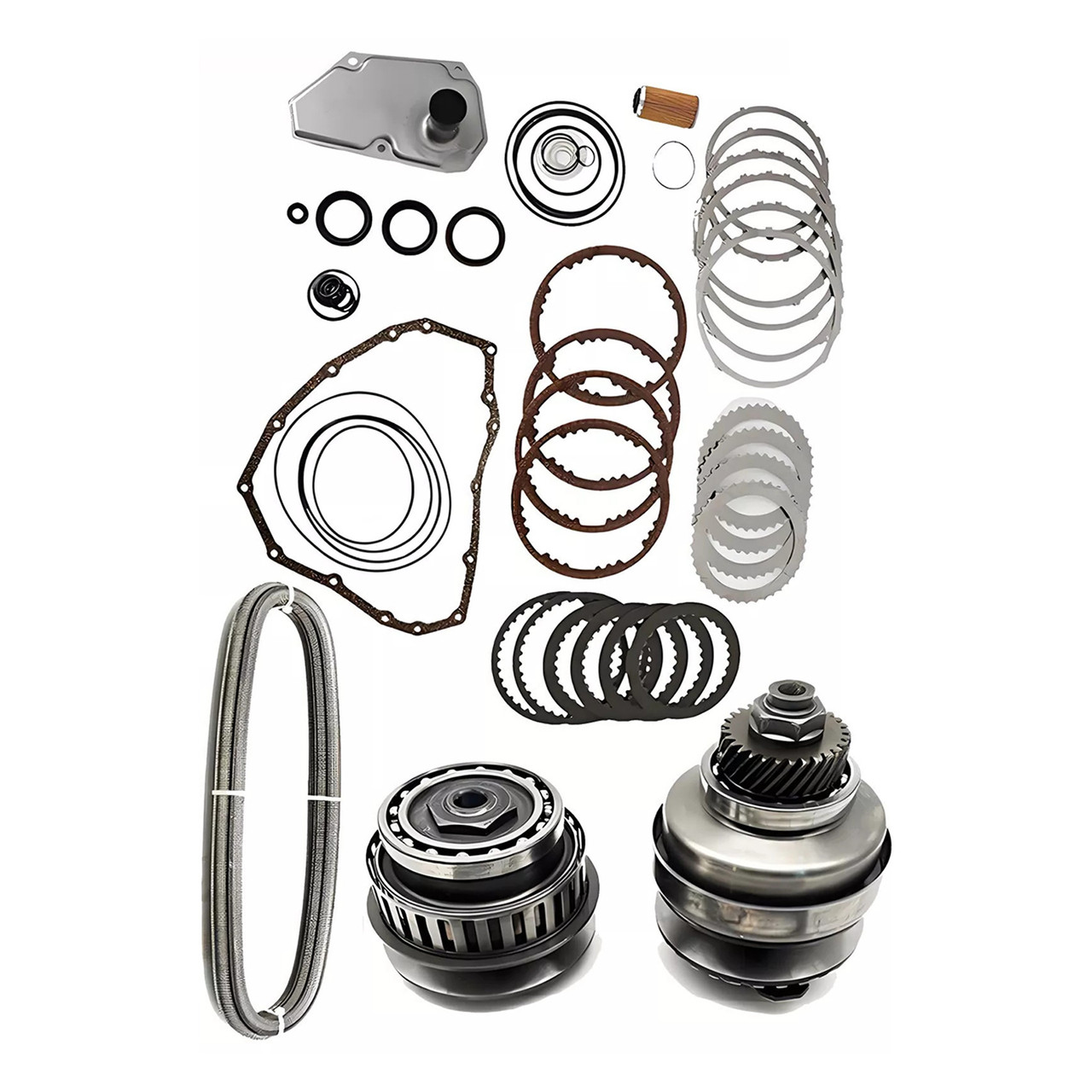 2013-2015 CHEVROLET SPARK Transmission Master Rebuild Kit & Pulley Set W/ Belt JF015E RE0F11A Generic
