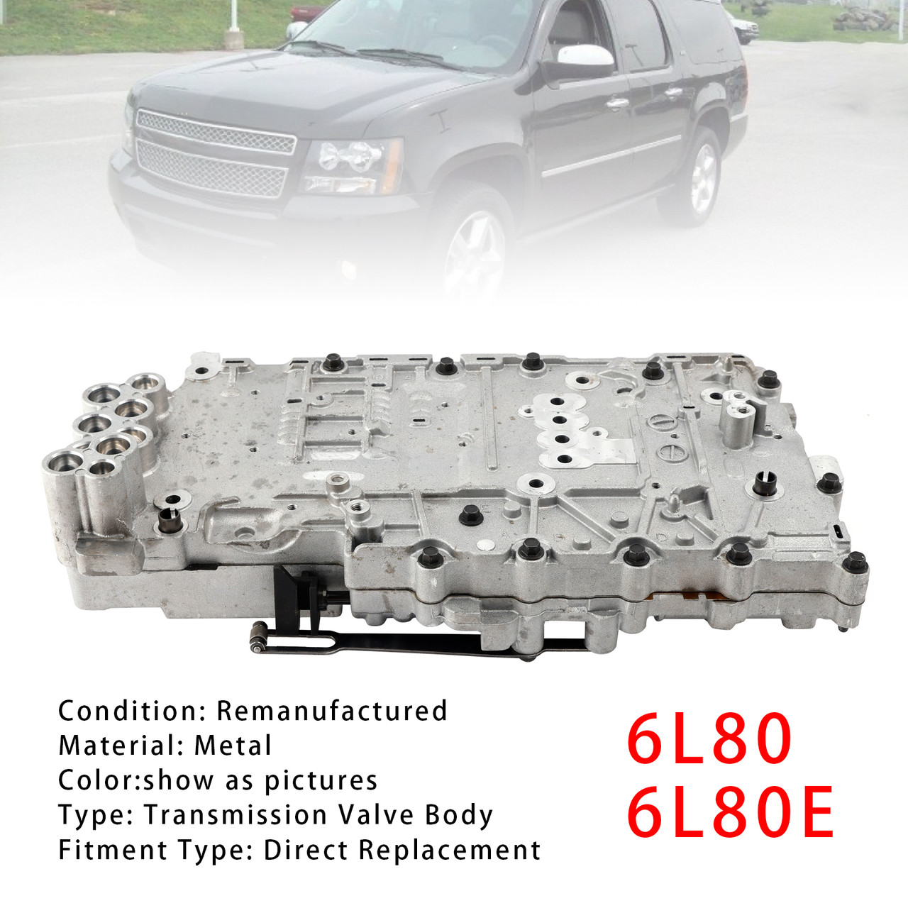 2006-2019 Chevrolet Camaro Corvette Express 2500/3500 Valve Body 6L80 6L80E Generic