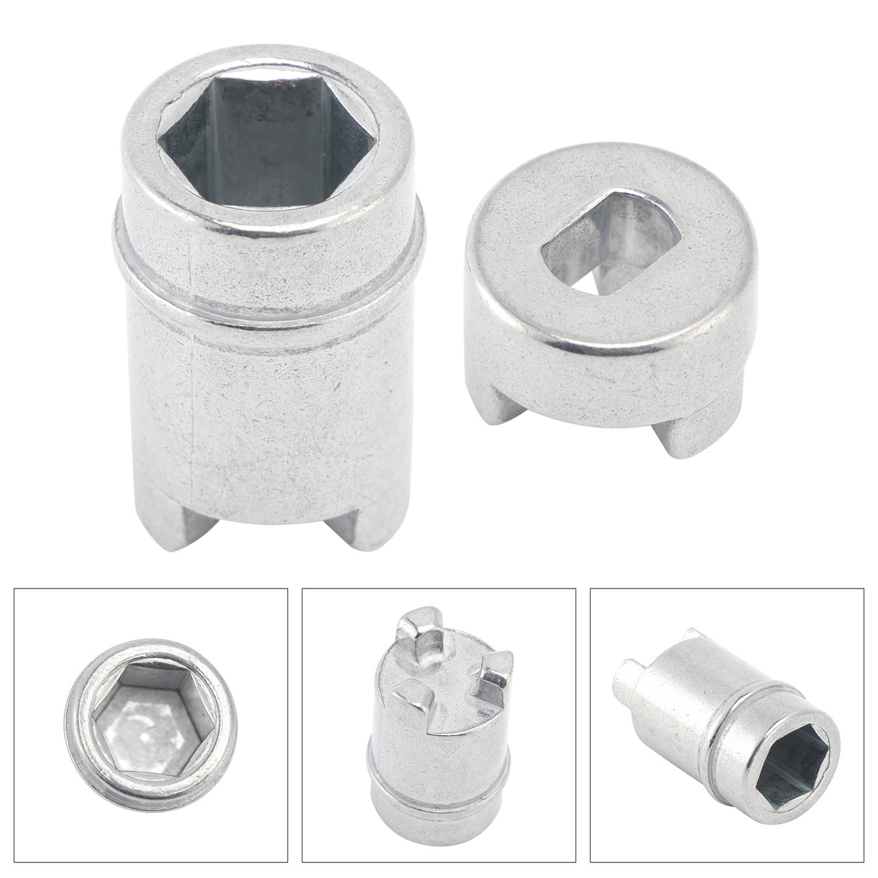 WP2220457 Refrigerator Ice Crusher Coupler + WP2220458 Coupling