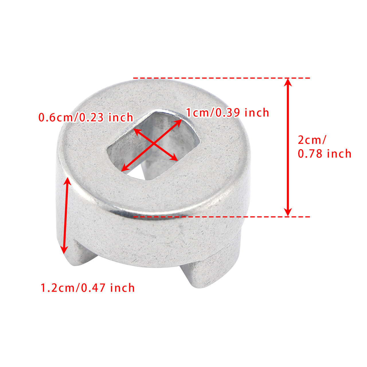 WP2220457 Refrigerator Ice Crusher Coupler + WP2220458 Coupling