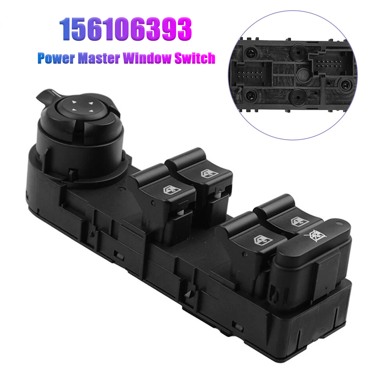 2010-2020 Alfa Romeo Giulietta 940 Power Master Window Switch 156106393 Generic 2010-2020 Alfa Romeo Giulietta 940 Power Master Window Switch 156106393 Generic