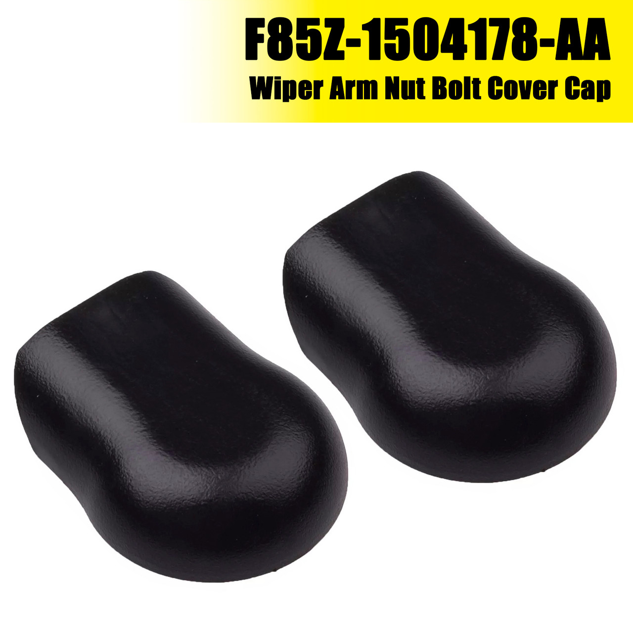 1998-2002 Lincoln Navigator Front Right and Left Wiper Arm Nut Bolt Cover Cap F85Z-1504178-AA Generic