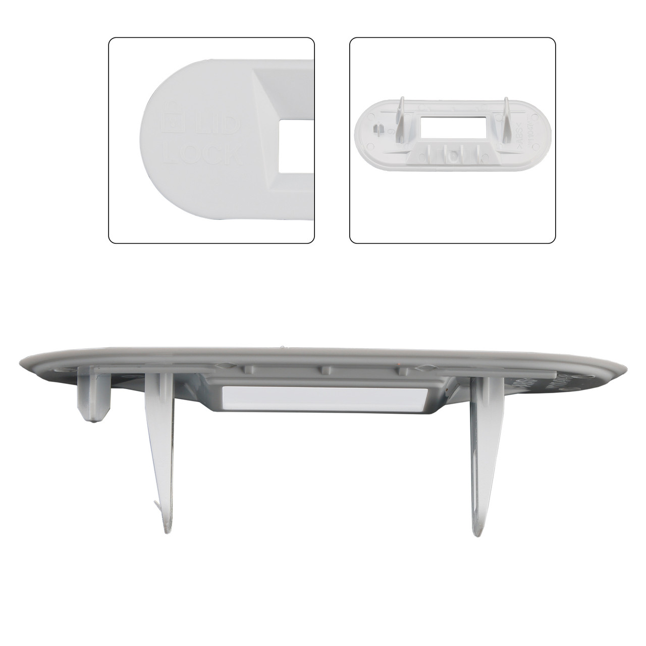 W11545554 Washer Lid Lock Bezel White