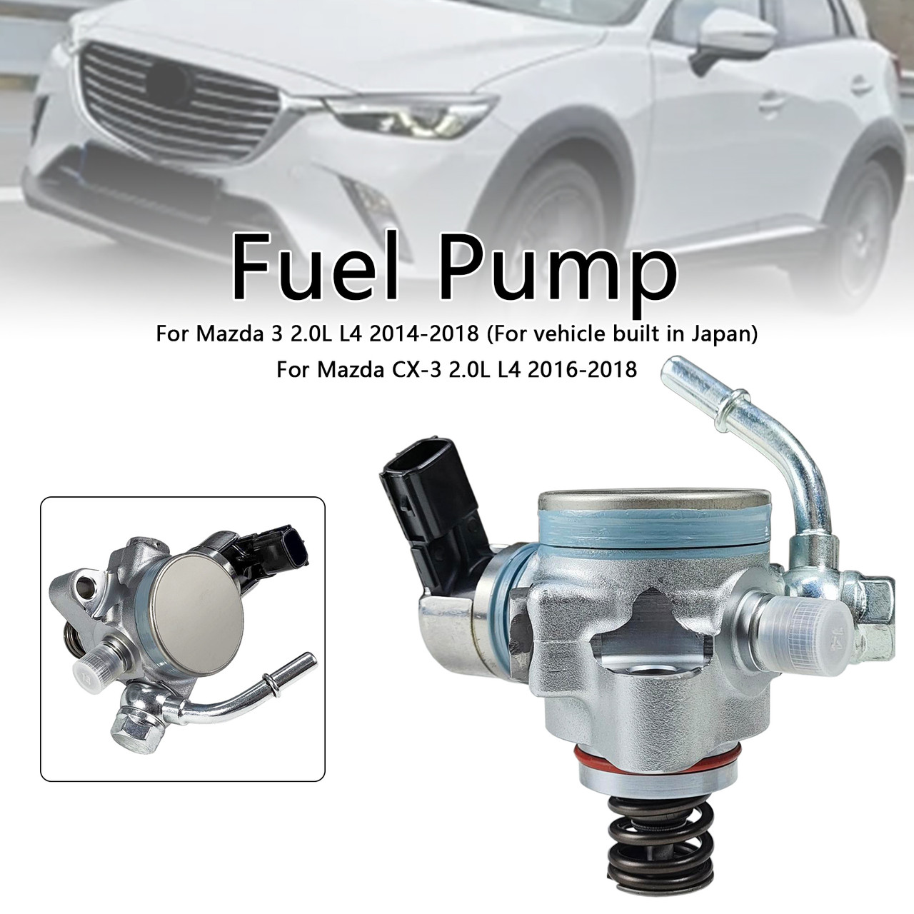 2016-2018 Mazda CX-3 2.0L L4 High Pressure Fuel Pump PE22-20-3F0 Generic