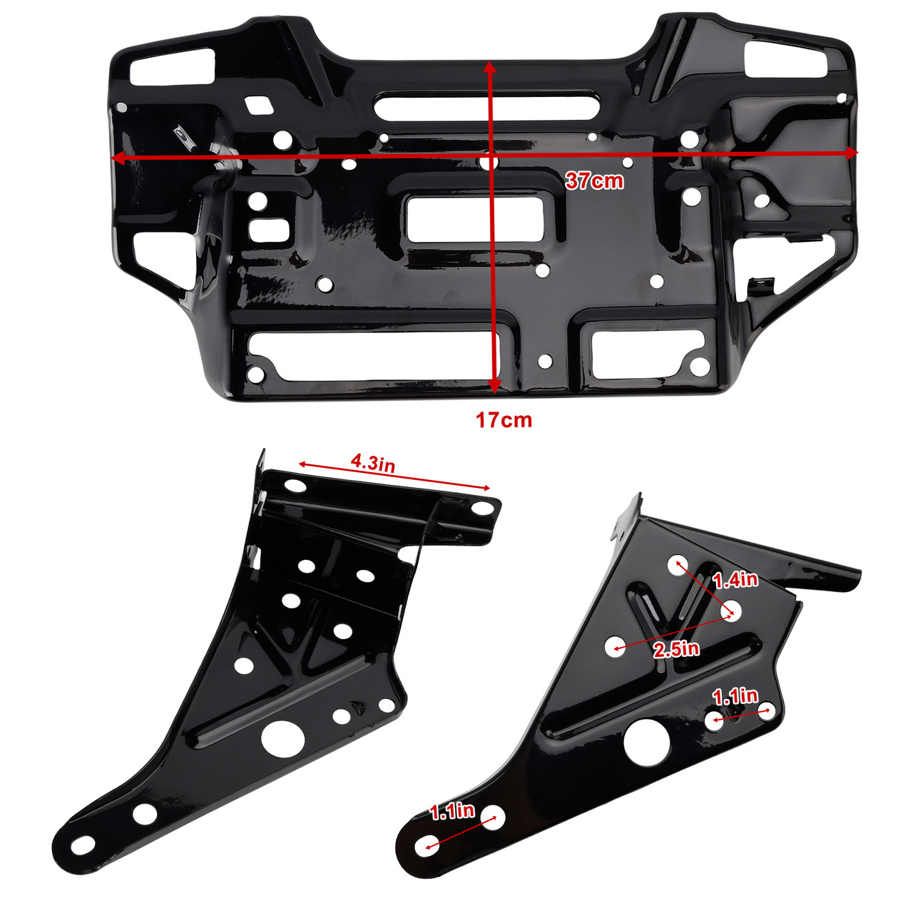 2014-2023 Harley Touring street Glide 1 Set Head Brackets 57000186 57000169 57000170 Generic 2014-2023 Harley Touring street Glide 1 Set Head Brackets 57000186 57000169 57000170 Generic