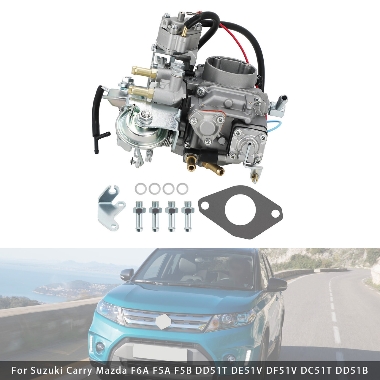 Suzuki Carry Mazda F6A F5A F5B DD51T DE51V DF51V DC51T DD51B Carburetor 13200-77530 Generic