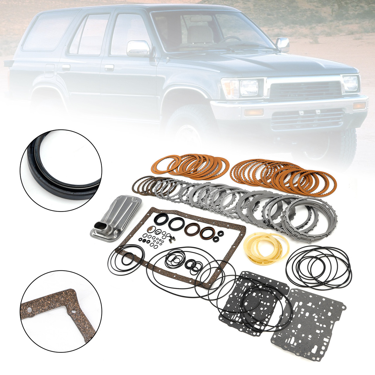 2003-2008 TOYOTA 4-RUNNER 4.0L 4.7L Auto Transmission Rebuild Master Kit A750E A750F Generic