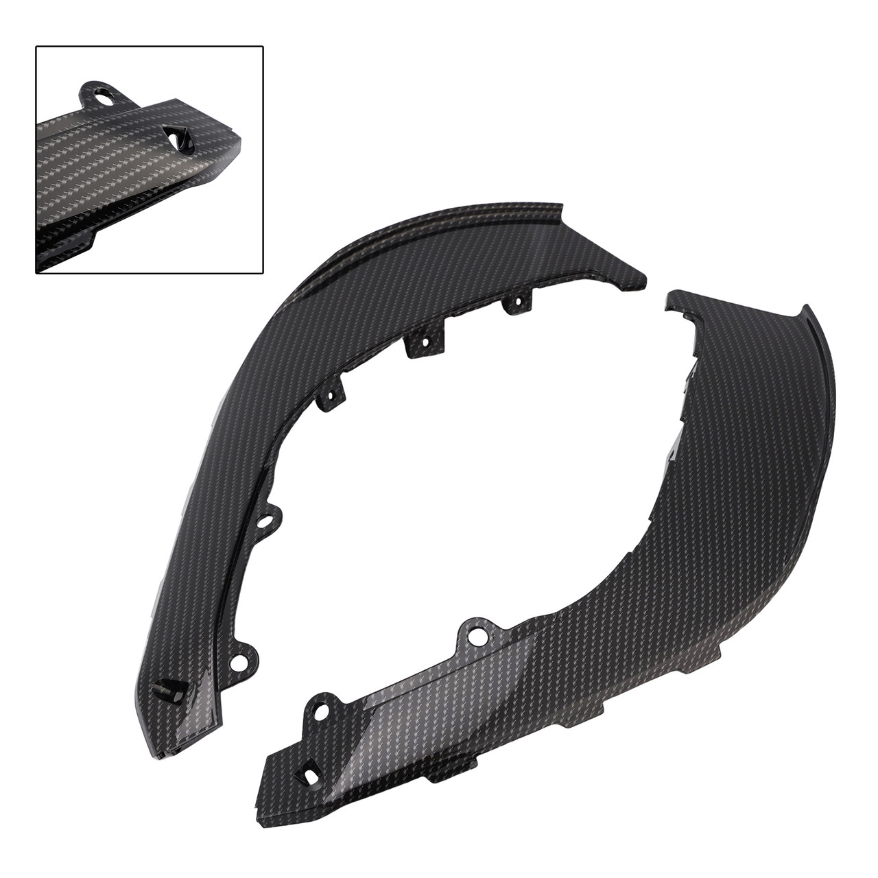 2021-2024 Aprilia RSV4 Upper Fairing Side Panels Carbon Generic