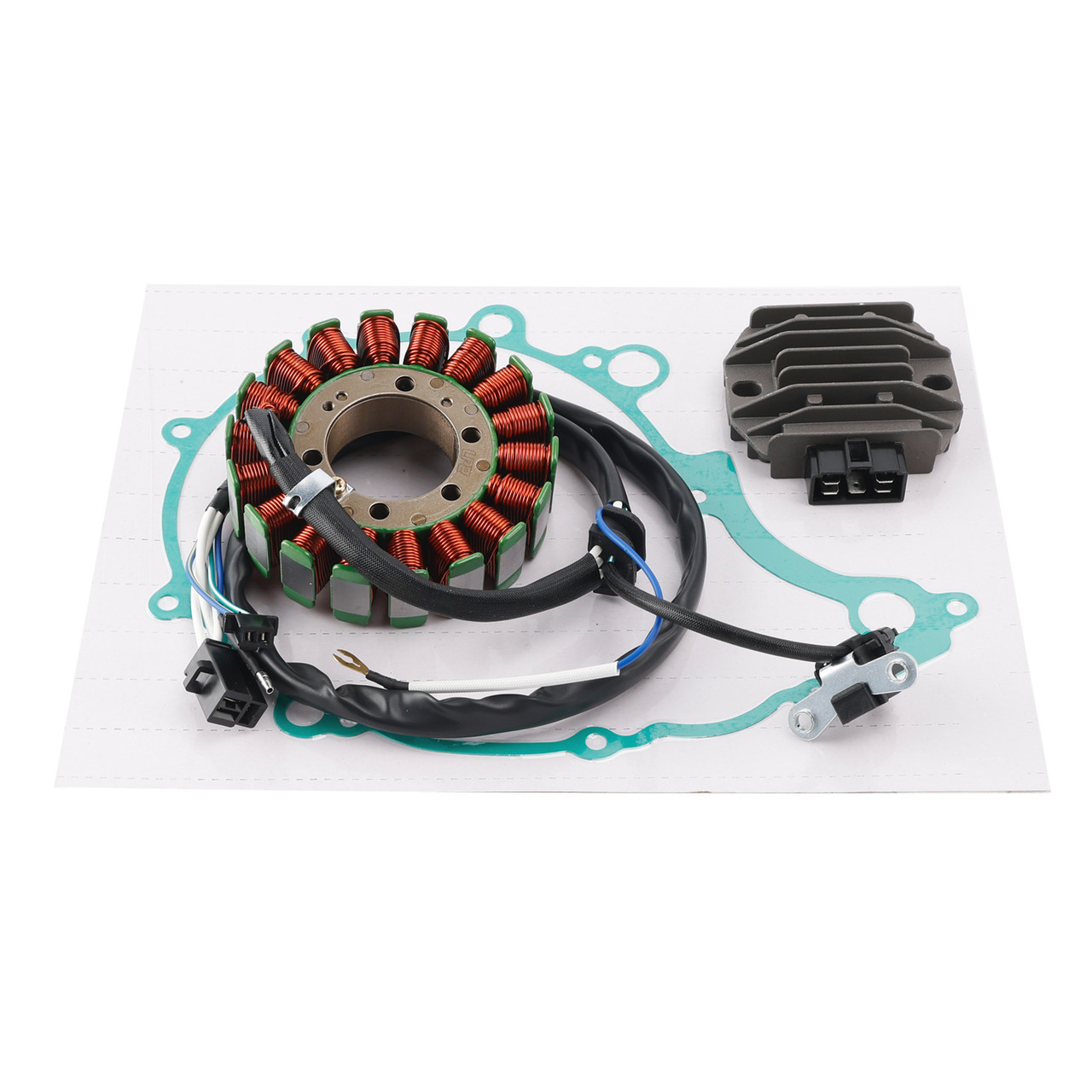 1996 Yamaha SRX 400 Magneto Coil Stator+Voltage Regulator+Gasket Assy 3SX-81410-00 Generic