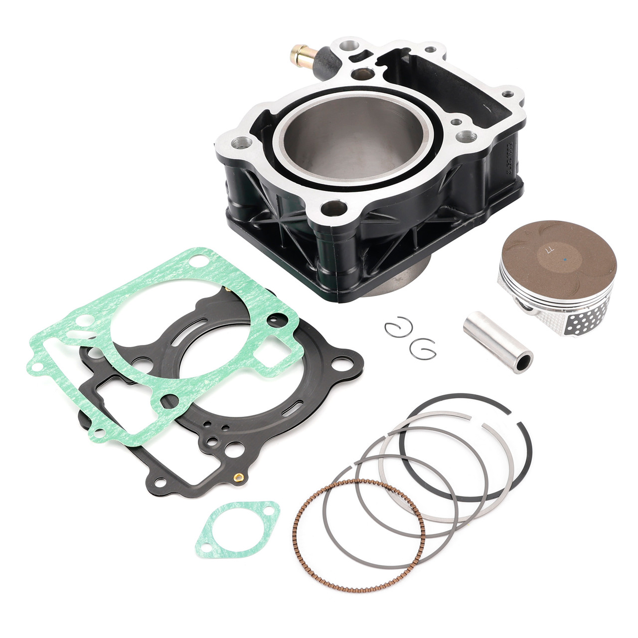 2015-2016 Bajaj Pulsar AS 200 77mm Cylinder Piston Gasket Top End Rebuild Kit Generic