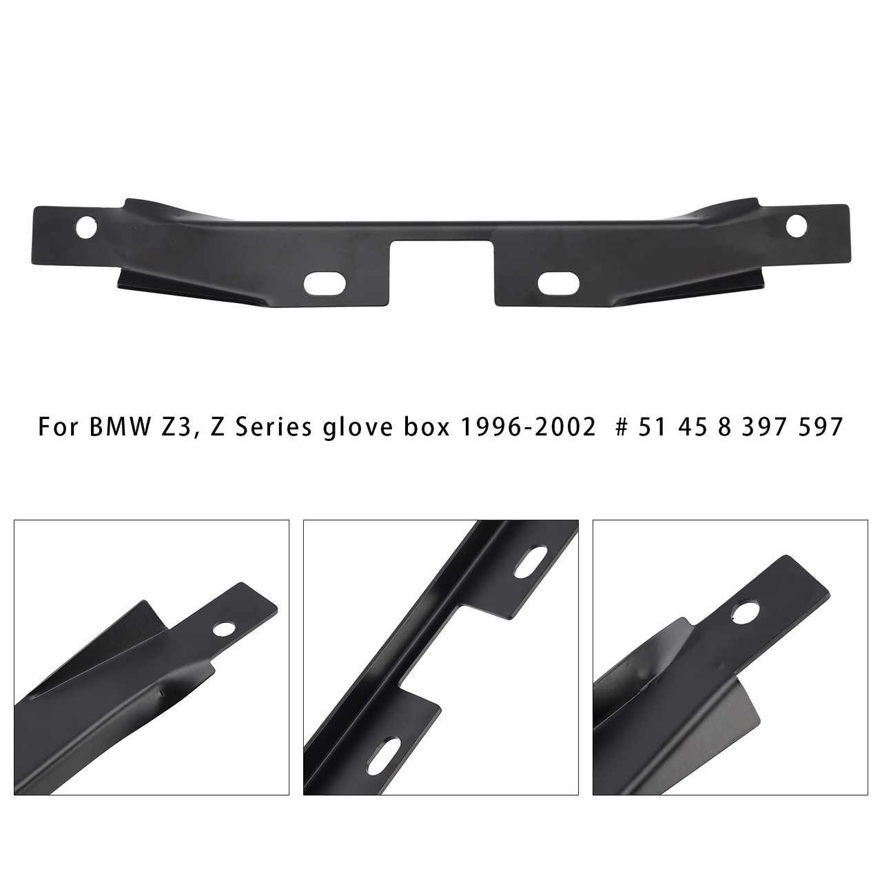 1996-2002 BMW Z3 Z Series glove box Glove Box Repair Bracket 51458397597 Generic