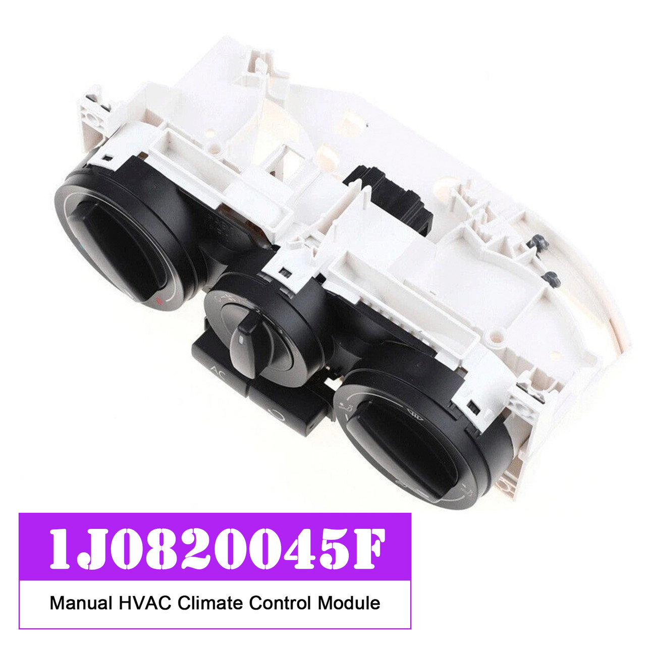 1998-2010 VW Beetle Manual HVAC Climate Control Module 1J0820045F Generic