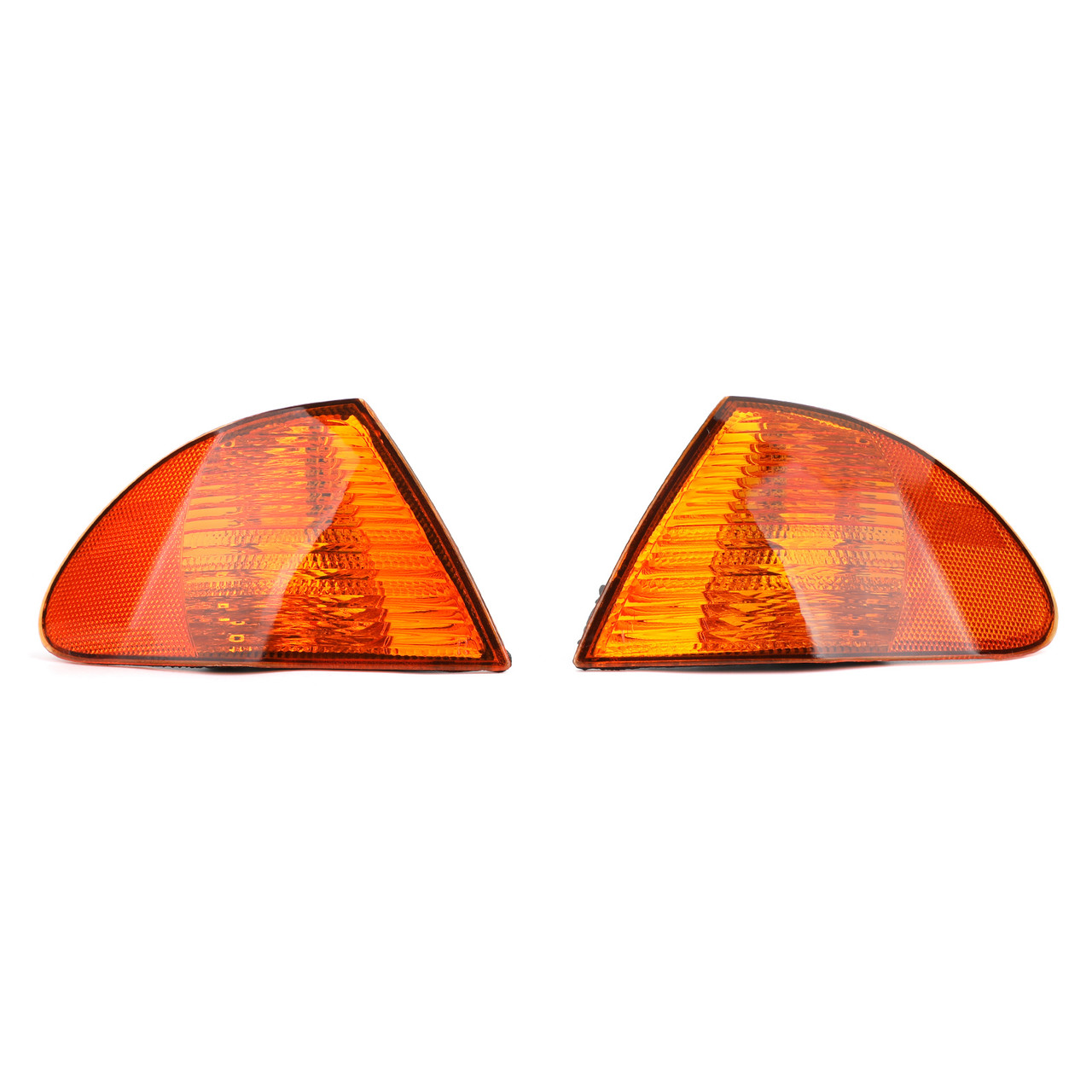 1998-2001 BMW 3 Series E46 Sedan Pair White Corner Side Light 63136902766 63136902765 Amber Generic